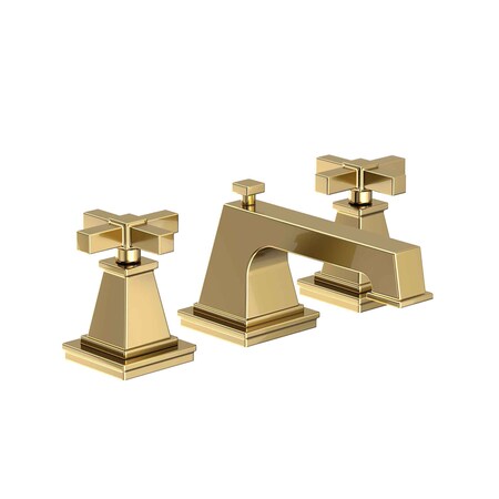 Newport Brass Widespread Lavatory Faucet in Forever Brass (Pvd) 3150-01